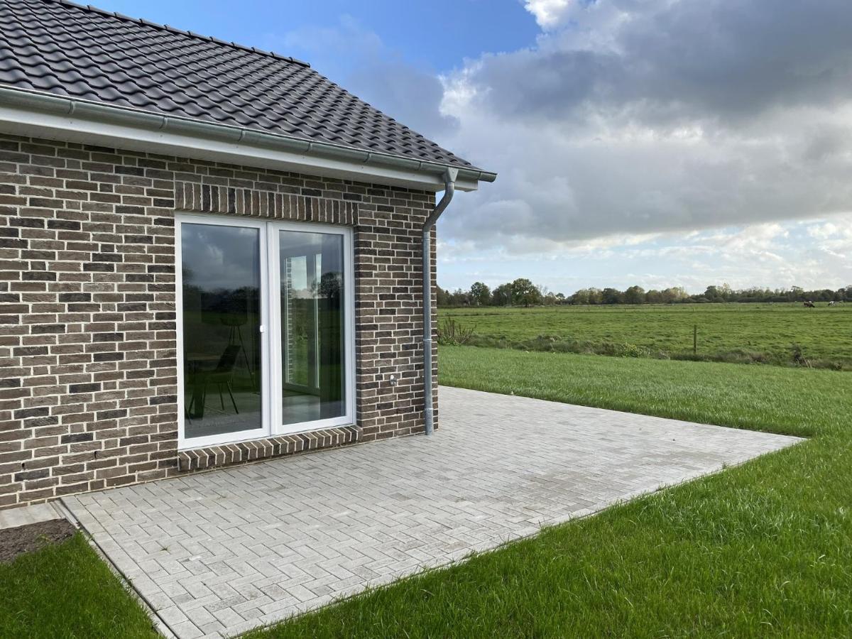 Kuh Blick Ferienhaus Sehestedt Sehestedt  Kültér fotó
